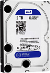 Жесткий диск WD Western Digital HDD SATA-III 2000Gb Blue WD20EZRZ, 5400rpm, 64MB buffer