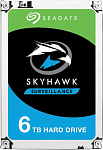 1727924 Жесткий диск Seagate SATA-III 6Tb ST6000VX001 Surveillance Skyhawk (5400rpm) 256Mb 3.5"