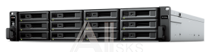 RX1222sas Жесткий диск Synology Expansion Unit (Rack 2U) up to 12hot plug HDDs SATA, SAS, SSD(3,5' or 2,5')/2xPS incl SAS Cbl/5YW