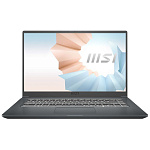 1000660027 Ноутбук MSI Modern 15 A11MU-832RU 15.6"(1920x1080 (матовый) IPS)/Intel Core i5 1155G7(2.5Ghz)/8192Mb/512PCISSDGb/noDVD/Int:Intel Iris Xe Graphics/Cam