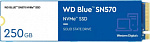 1916284 Накопитель SSD WD PCIe 3.0 x4 250GB WDS250G3B0C Blue SN570 M.2 2280