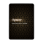 SSD APACER PANTHER AS340X 960Gb SATA 2.5" 7mm, R550/W510 Mb/s, IOPS 80K, MTBF 1,5M, 3D NAND, Retail (AP960GAS340XC-1)
