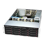 11034787 Storage SuperServer SSG-631E-E1CR16H (X13DEI-T, CSE-836BTS-R1K23BP2) (3U, 2 x LGA-4677, 16xDDR5 Up to 4TB ECC RDIMM, 16x 3.5"" SATA3/SAS3 +2xRear SAT