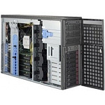 1597467 Supermicro SYS-7049GP-TRT Tower, 2xLGA3647, iC621, 16xDDR4, 8x3.5, 1xM.2 PCIE 22110, 6x PCIEx16, 2x10GbE, IPMI, 2x2200W, 4U Rackmountable with Optiona