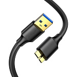 1861827 KS-is KS-465-1 Кабель USB-USB micro B 3.0 1м