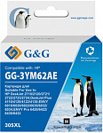 1861511 Картридж струйный G&G GG-3YM62AE 305XL черный (10.6мл) для HP DeskJet 2320/2710/2720/2300