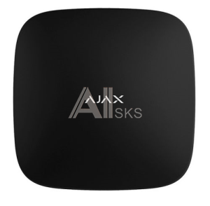 8075.37.BL1 AJAX ReX Black (Ретранслятор сигнала системы безопасности, чёрный)