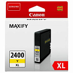 280008 Картридж струйный Canon PGI-2400XLY 9276B001 желтый для Canon iB4040/МВ5040/5340