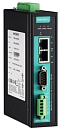 NPort IA5150A Ethernet сервер последовательных интерфейсов, 1xRS-232/422/485, с каскадированием (2xEthernet, 2 IP-адреса), защита от перенапряжения 1 кВ, 0...+60С