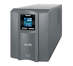 SMC1000I-2URS ИБП APC Smart-UPS C 1000VA/600W 2U RackMount, 230V, Line-Interactive, Out: 220-240V 4xC13, LCD, Gray, 1 year warranty, No CD/cables