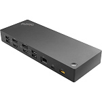 1642680 Lenovo [40AF0135EU] ThinkPad Hybrid USB-C with USB-A Dock (2x DP 1.2, 2x HDMI, 3x USB 3.1, 2x USB 2.0, 1x USB-C, 1x RJ-45, 1x Combo Audio Jack 3.5mm)"
