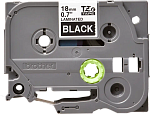 TZE345 Brother TZe345: для печати наклеек белым на черном фоне, ширина 18 мм.