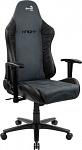 1166021 Кресло игровое Aerocool KNIGHT FUZE DUSK Steel Blue черный/синий сиденье черный/синий эко.кожа/ткань крестов.