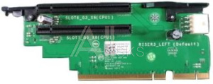 1024939 Райзер Dell 330-BBEZ for R730 3 Left 2 x8 PCIe Slots with at least 1 ProcessorCusKit