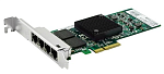 LREC9724PT LR-Link NIC PCIe x4, 4 x 1G, Base-T, Intel i350 chipset (FH+LP)
