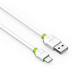 1808438 LDNIO LD_B4511 LS35/ USB кабель Type-C/ 2m/ 2.4A/ медь: 120 жил/ White