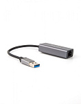 1000686049 Кабель-переходник/ Кабель-переходник USB 3.0 (Am) --> LAN RJ-45 Ethernet 1000 Mbps, Aluminum Shell,Telecom <TU312M>