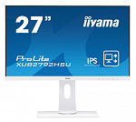 1422189 Монитор Iiyama 27" ProLite XUB2792HSU-W1 белый IPS LED 16:9 HDMI M/M матовая HAS Pivot 250cd 178гр/178гр 1920x1080 D-Sub DisplayPort FHD USB 7.1кг