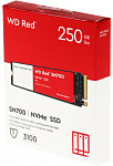1689205 Накопитель SSD WD PCIe 3.0 x4 250GB WDS250G1R0C Red SN700 M.2 2280