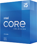 1000611640 Боксовый процессор CPU LGA1200 Intel Core i5-11600KF (Rocket Lake, 6C/12T, 3.9/4.9GHz, 12MB, 125/224W) BOX