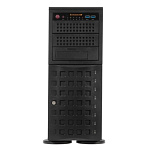 1880072 Supermicro SYS-740P-TRT Tower/4U, X12DPi-NT6, CSE-745BTS-R1K23BP, 2xLGA 4189, 8x3.5&quot;, 2x10GbE, 18х DIMM DDR4, 4xPCIe-X16, 2x1200W, black, (43895