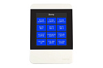 129139 Панель управления BIAMP [Apprimo TEC-X 2000 White] сенсорная, touchscreen, до 12 программируемых сенсорных кнопок, PoE, Ethernet, цвет белый