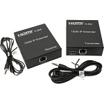 1719690 ORIENT VE046, HDMI IP extender (Tx+Rx), активный удлинитель до 150 м по одной витой паре, HDMI 1.3, 1080p@60Hz, HDCP, (30906)