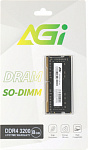 1924187 Память DDR4 8Gb 3200MHz AGi AGI320008SD138 SD138 RTL PC4-25600 SO-DIMM 260-pin Ret
