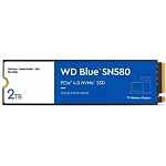 1999845 SSD WD Blue SN580 NVMe, 2000GB, M.2(22x80mm), NVMe, PCIe 3.0 x4, 3D TLC, WDS200T3B0E
