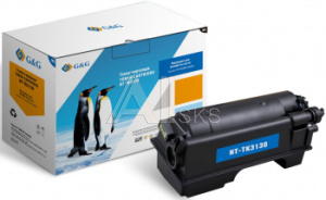 1401599 Картридж лазерный G&G GG-TK3130 черный (25000стр.) для Kyocera FS-4200DN/4300DN