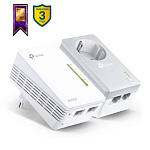 1084957 Сетевой адаптер HomePlug AV/WiFi TP-Link TL-WPA4226KIT N300 Ethernet (ант.внутр.) 2ант. (упак.:2шт)