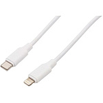 1961063 Filum Кабель USB 2.0, 1.8 м., белый, 3 А, разъемы: USB Type С male - Lightning male, пакет.[FL-C-U2-CM-LM-1.8M-W](894186)