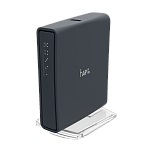 RB952Ui-5ac2nD-TC MikroTik hAP ac lite with 650MHz CPU, 64MB RAM, 5xLAN, built-in 2.4Ghz 802.11b/g/n two chain wireless with integrated antennas, built-in 5Ghz 802.11ac