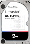 1122377 Жесткий диск WD Original SATA-III 2Tb 1W10002 HUS722T2TALA604 Ultrastar DC HA210 (7200rpm) 128Mb 3.5"