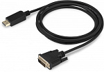 1147208 Кабель аудио-видео Buro 1.1v DisplayPort (m)/DVI-D (Dual Link) (m) 2м. позолоч.конт. черный (BHP DPP_DVI-2)