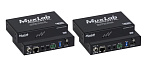 107977 Комплект [500459] MuxLab 500459 : приемник и передатчик HDMI / HDBT, управление RS232, поддержка 4K/60
